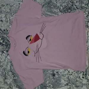 Pink Panther mens graphic tee